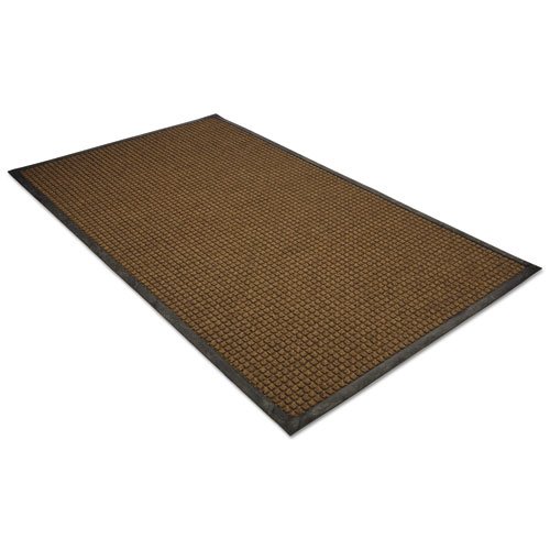 WaterGuard Indoor/Outdoor Scraper Mat, 48 x 72, Brown. Picture 3