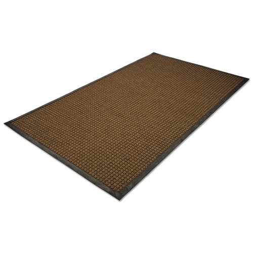 WaterGuard Indoor/Outdoor Scraper Mat, 48 x 72, Brown. Picture 1