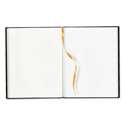Executive Notebook with Ribbon Bookmark, 1-Subject, Medium/College Rule, Blue Cover, (75) 11 x 8.5 Sheets. Picture 3