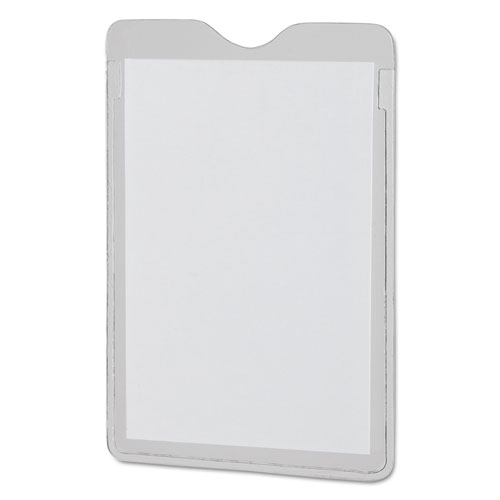 Utili-Jac Heavy-Duty Clear Plastic Envelopes, 2 1/4 x 3 1/2, 50/Box. Picture 1