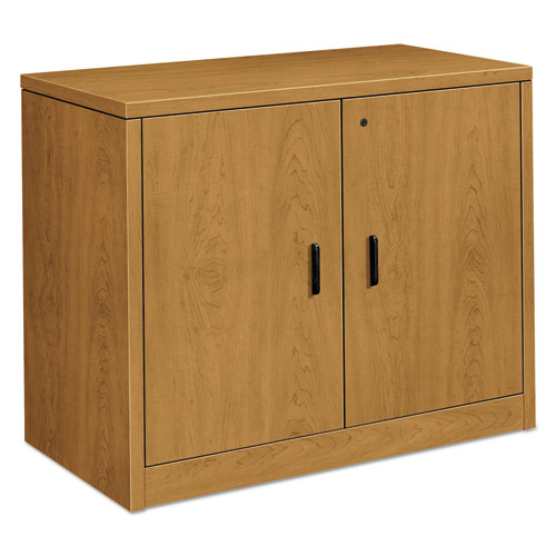 10500 Series Storage Cabinet w/Doors, 36w x 20d x 29.5h, Harvest. Picture 1