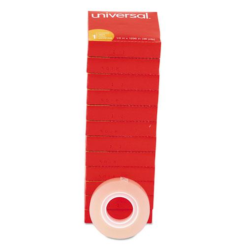 Invisible Tape, 1" Core, 0.5" x 36 yds, Clear, 12/Pack. Picture 3