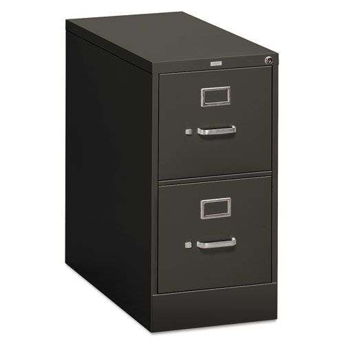 310 Series Vertical File, 2 Letter-Size File Drawers, Charcoal, 15" x 26.5" x 29". The main picture.