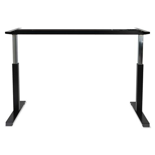 AdaptivErgo Pneumatic Height-Adjustable Table Base, 26.18" to 39.57", Black. Picture 6