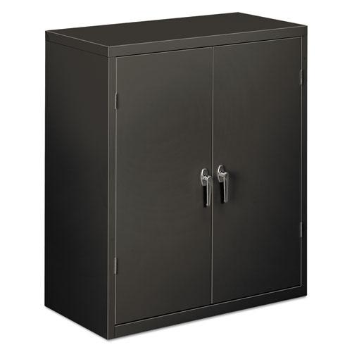 Assembled Storage Cabinet, 36w x 18.13d x 41.75h, Charcoal. Picture 1
