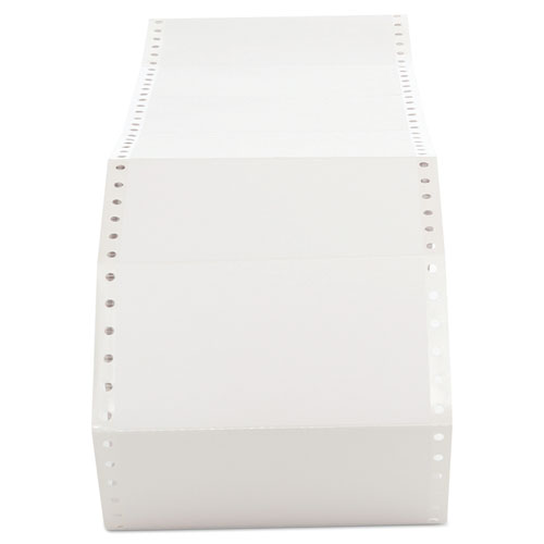 Dot Matrix Printer Labels, Dot Matrix Printers, 2.94 x 5, White, 3,000/Box. Picture 1
