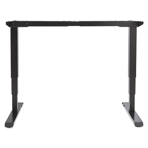 AdaptivErgo Sit-Stand 3-Stage Electric Height-Adjustable Table Base with Memory Control, 48.06" x 24.35" x 25" to 50.7",Black. Picture 8