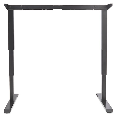 AdaptivErgo Sit-Stand 3-Stage Electric Height-Adjustable Table Base with Memory Control, 48.06" x 24.35" x 25" to 50.7",Black. Picture 7
