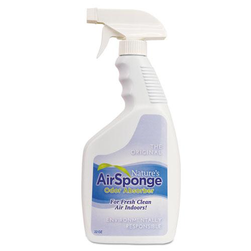 Sponge Odor Absorber Spray, Fragrance Free, 22 oz Spray Bottle, 12/Carton. Picture 1
