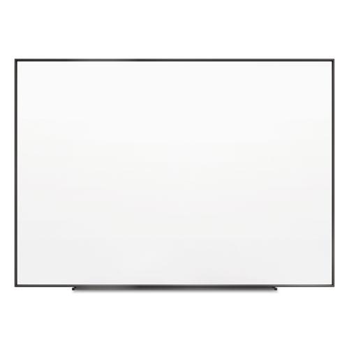 Fusion Nano-Clean Magnetic Whiteboard, 48 x 36, White Surface, Black Aluminum Frame. Picture 1