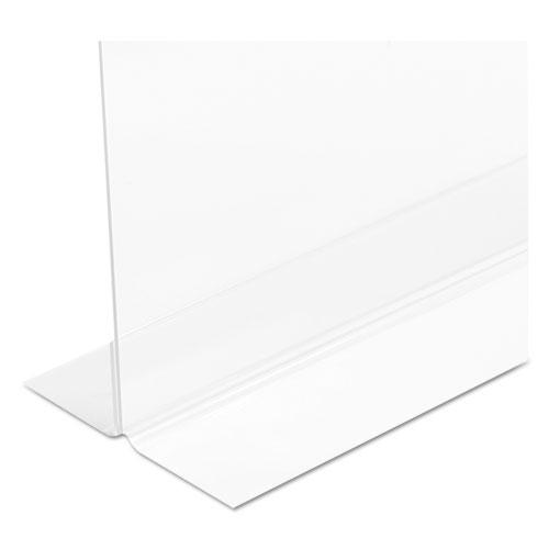Classic Image Double-Sided Sign Holder, 11 x 8.5 Insert, Clear. Picture 10