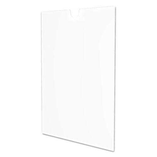 Superior Image Cubicle Sign Holder, 8.5 x 11 Insert, Clear. Picture 7