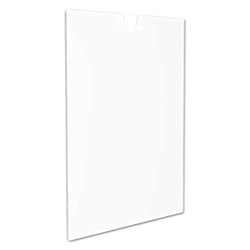 Superior Image Cubicle Sign Holder, 8.5 x 11 Insert, Clear. Picture 8
