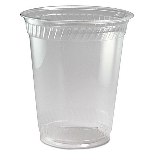 Kal-Clear PET Cold Drink Cups, 12 oz to 14 oz, Clear, Squat, 50/Sleeve, 20 Sleeves/Carton. Picture 1