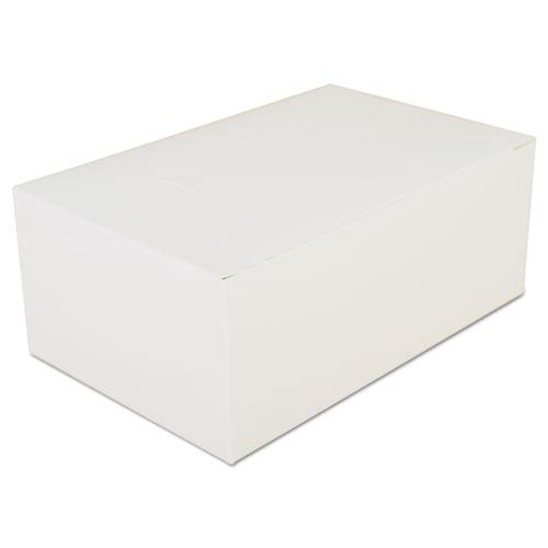 Carryout Boxes, 7 x 4.5 x 2.75, White, Paper, 500/Carton. Picture 1