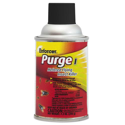 Purge I Metered Flying Insect Killer, 7.3 oz Aerosol, Unscented, 12/Carton. The main picture.