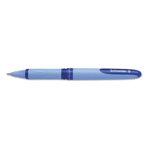 One Hybrid Gel Pen, Stick, Extra-Fine 0.3 mm, Blue Ink, Blue Barrel, 10/Box. Picture 2