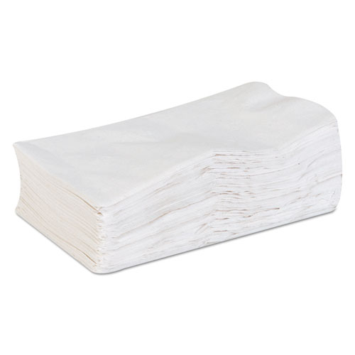 acclaim Dinner Napkins, 1-Ply, White, 15 x 17, 200/Pack, 16 Pack/Carton. The main picture.