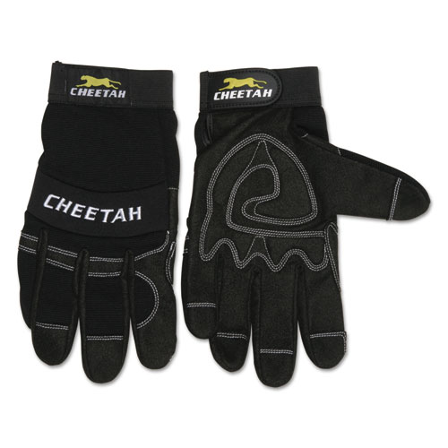 Cheetah 935CH Gloves, Small, Black. Picture 1