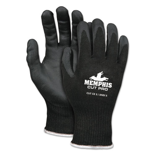 Cut Pro 92720NF Gloves, X-Large, Black, HPPE/Nitrile Foam. Picture 1