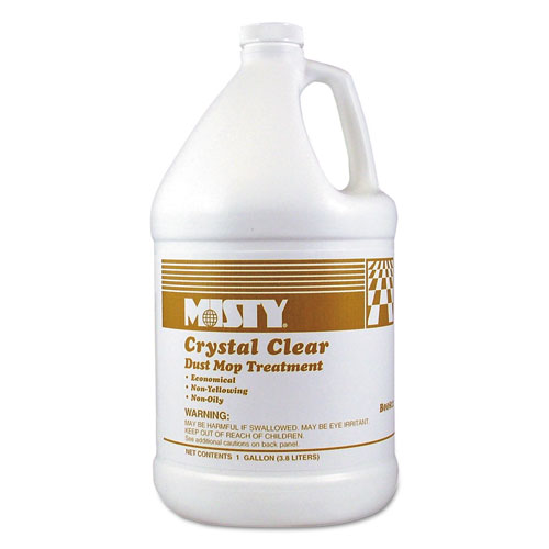 Crystal Clear Dust Mop Treatment, Slightly Fruity Scent, 1 gal Bottle. Picture 1