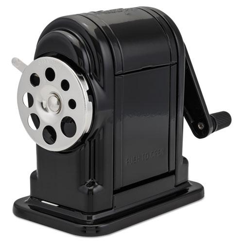 Ranger 55 Classroom Manual Pencil Sharpener, Manually-Powered, 3.25 x 6 x 5.5, Black. Picture 1