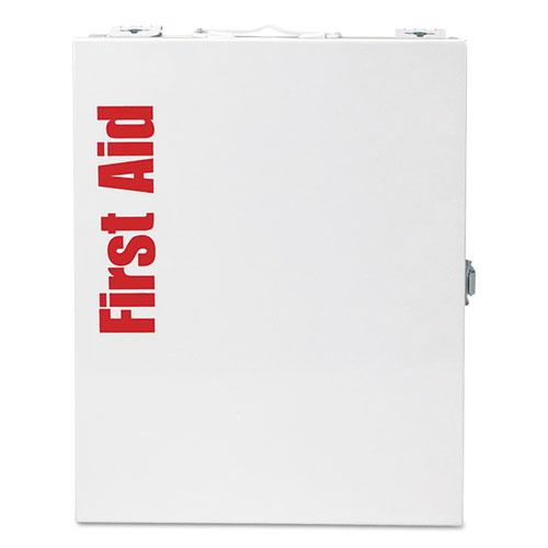 ANSI 2015 SmartCompliance General Business First Aid Station Class A, No Meds, 25 People, 94 Pieces, Metal Case. Picture 4