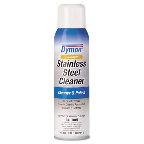 Stainless Steel Cleaner, 16 oz Aerosol Spray, 12/Carton. Picture 1
