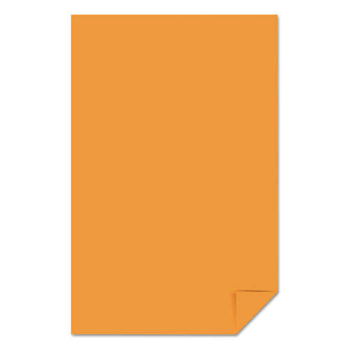 Color Paper, 24 lb Bond Weight, 11 x 17, Cosmic Orange, 500/Ream. Picture 3