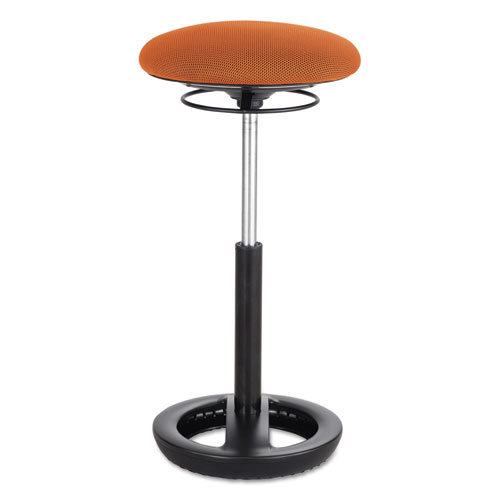 Twixt Extended-Height Ergonomic Chair, Supports up to 250 lbs., Orange Seat/Orange Back, Black Base. Picture 1