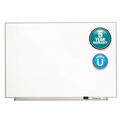 Matrix Magnetic Boards, 23" x 16", White Surface, Satin Aluminum Frame. Picture 2