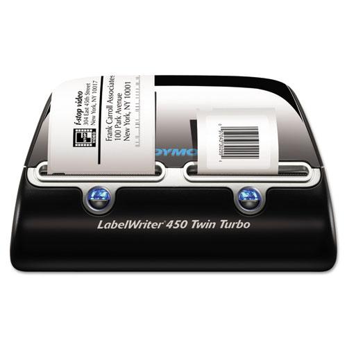 LabelWriter 450 Twin Turbo Label Printer, 71 Labels/min Print Speed, 5.5 x 8.4 x 7.4. Picture 1