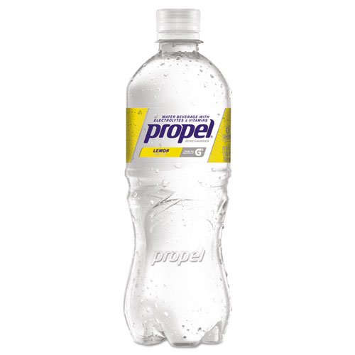 Flavored Water, Lemon, Bottle, 500mL, 24/Carton. Picture 1