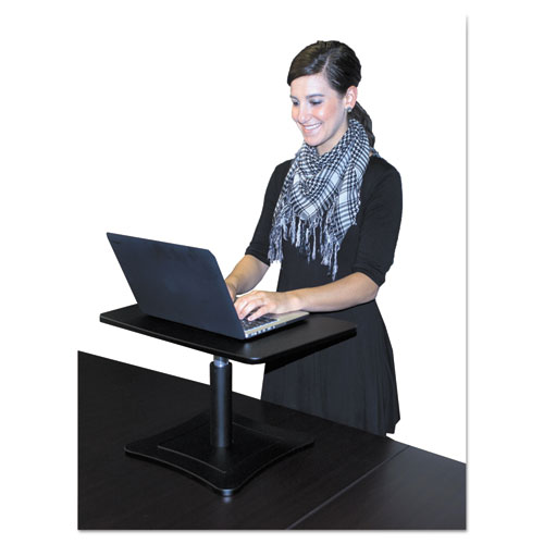DC230 Adjustable Laptop Stand, 21" x 13" x 12" to 15.75", Black, Supports 20 lbs. Picture 3