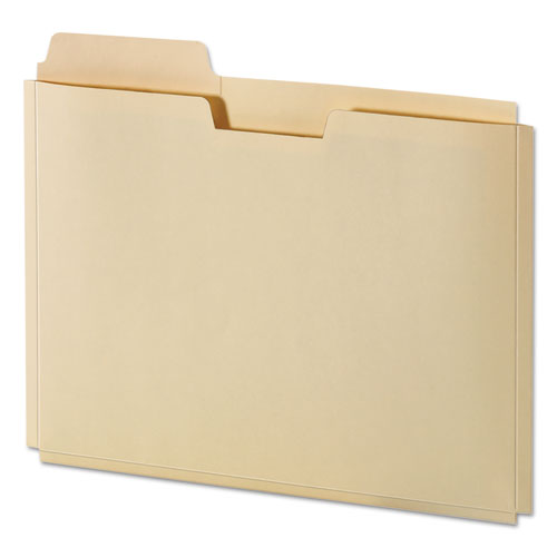File Folder Pocket, 0.75" Expansion, Letter Size, Manila, 10/Pack. The main picture.