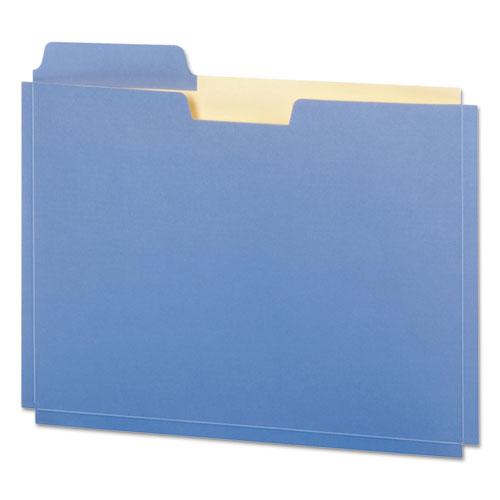 File Folder Pocket, 0.75" Expansion, Letter Size, Assorted Colors, 10/Pack. Picture 1