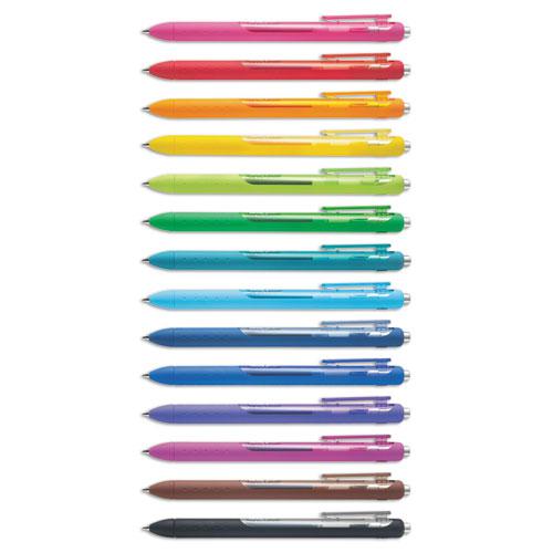 InkJoy Gel Pen, Retractable, Medium 0.7 mm, Assorted Ink and Barrel Colors, 14/Pack. Picture 6