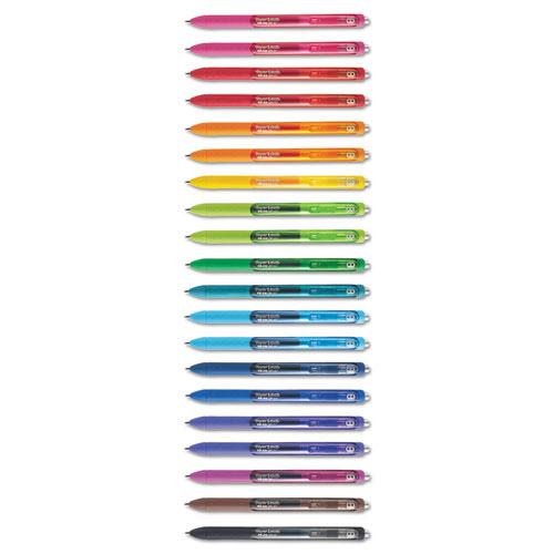 InkJoy Gel Pen, Retractable, Medium 0.7 mm, Assorted Ink and Barrel Colors, 20/Pack. Picture 1