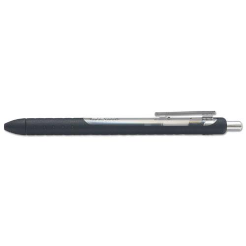 InkJoy Gel Pen, Retractable, Medium 0.7 mm, Black Ink, Black Barrel, Dozen. Picture 5