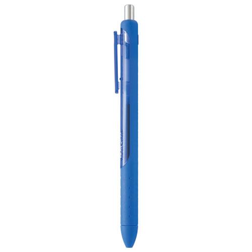InkJoy Gel Pen, Retractable, Micro 0.5 mm, Blue Ink, Blue Barrel, Dozen. Picture 8
