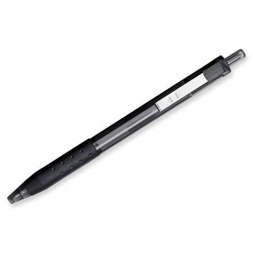 InkJoy 300 RT Ballpoint Pen, Refillable, Retractable, Medium 1 mm, Black Ink, Black Barrel, 36/Box. Picture 3