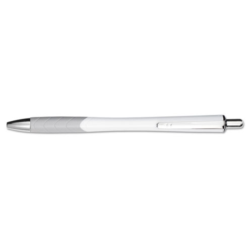 InkJoy 700 RT Ballpoint Pen, Retractable, Medium 1 mm, Blue Ink, White/Blue Barrel, Dozen. Picture 5