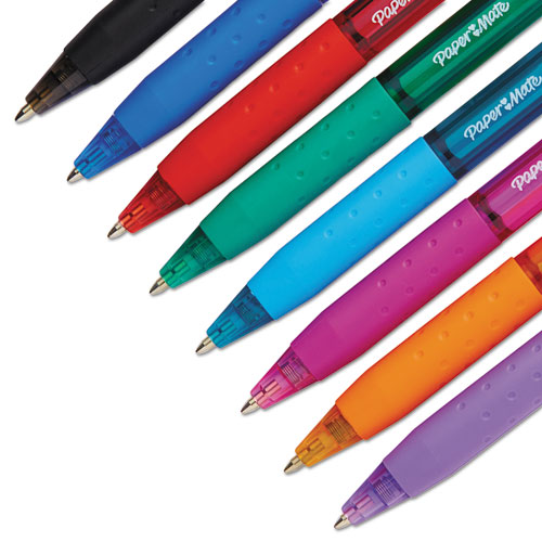 InkJoy 300 RT Ballpoint Pen Retractable, Medium 1 mm, Assorted Ink and Barrel Colors, 24/Pack. Picture 6