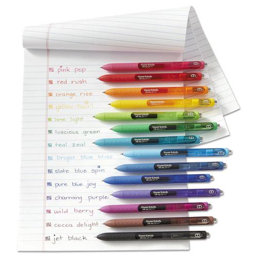 InkJoy Gel Pen, Retractable, Medium 0.7 mm, Assorted Ink and Barrel Colors, 20/Pack. Picture 3