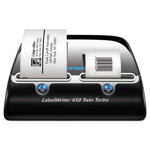 LabelWriter 450 Twin Turbo Label Printer, 71 Labels/min Print Speed, 5.5 x 8.4 x 7.4. Picture 5