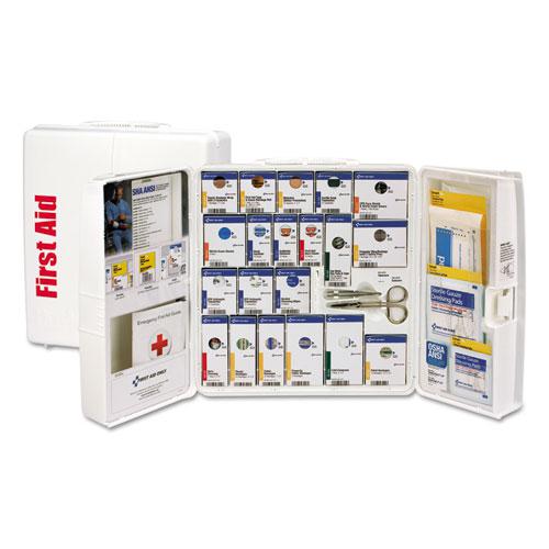 ANSI 2015 SmartCompliance General Business First Aid Station, 50 People, 202 Pieces, Plastic Case. Picture 1