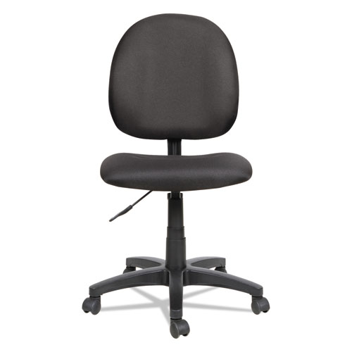 Alera Essentia Series Swivel Task Chair, Supports Up to 275 lb, 17.71" to 22.44" Seat Height, Black. Picture 2