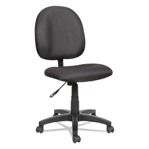 Alera Essentia Series Swivel Task Chair, Supports Up to 275 lb, 17.71" to 22.44" Seat Height, Black. The main picture.