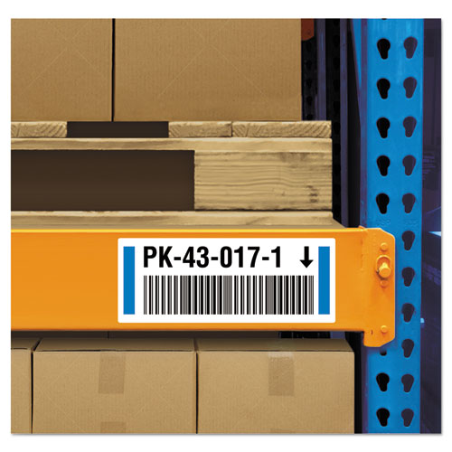 Durable Permanent ID Labels with TrueBlock Technology, Laser Printers, 3.25 x 8.38, White, 3/Sheet, 50 Sheets/Pack. Picture 3
