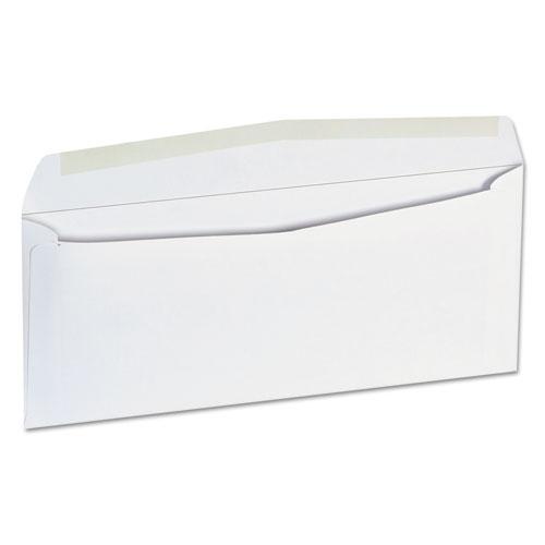 Business Envelope, #9, Square Flap, Gummed Closure, 3.88 x 8.88, White, 500/Box. The main picture.